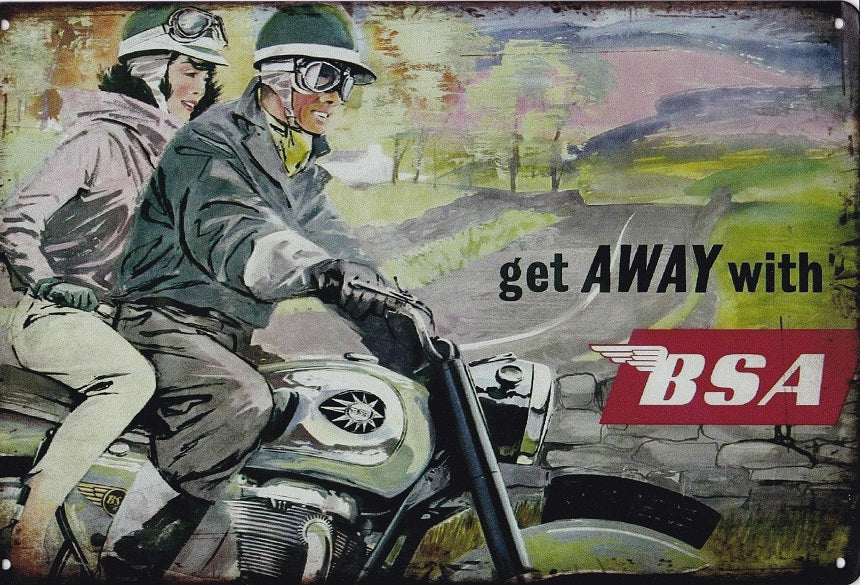 Vintage bsa hot sale motorcycles