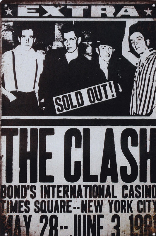 the clash in new york poster
